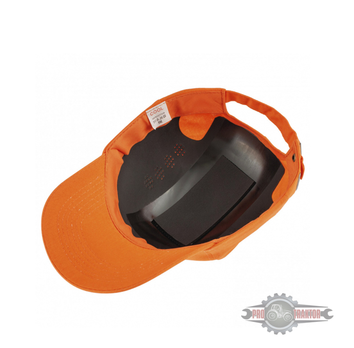 Каскетка (защитная кепка) оранжевая, Сибртех 89186