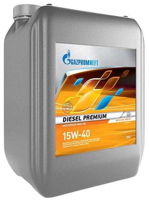 Масло Gazpromneft Diesel Premium 15w40 20 л 