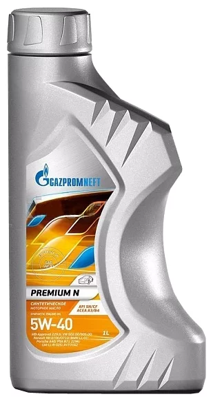 Масло моторное Gazpromneft Premium 5w40 SN/CF 1л син.