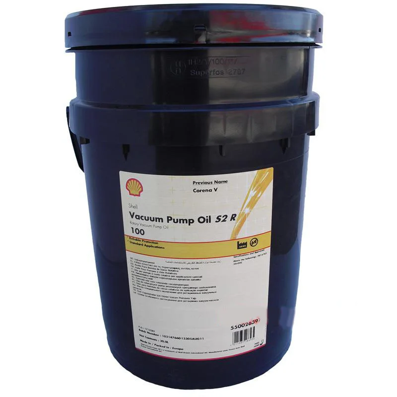 Масло компрессорное Shell Vacuum Pump Oil S2 R 100 20 L